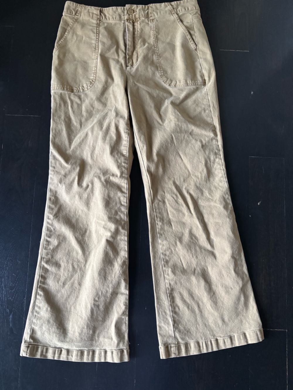 Young Fabulous & Broke Bootcut Khaki Pants, size L
